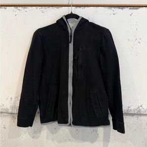 James Perse Black Jacket with Gray Accents. Size 2*